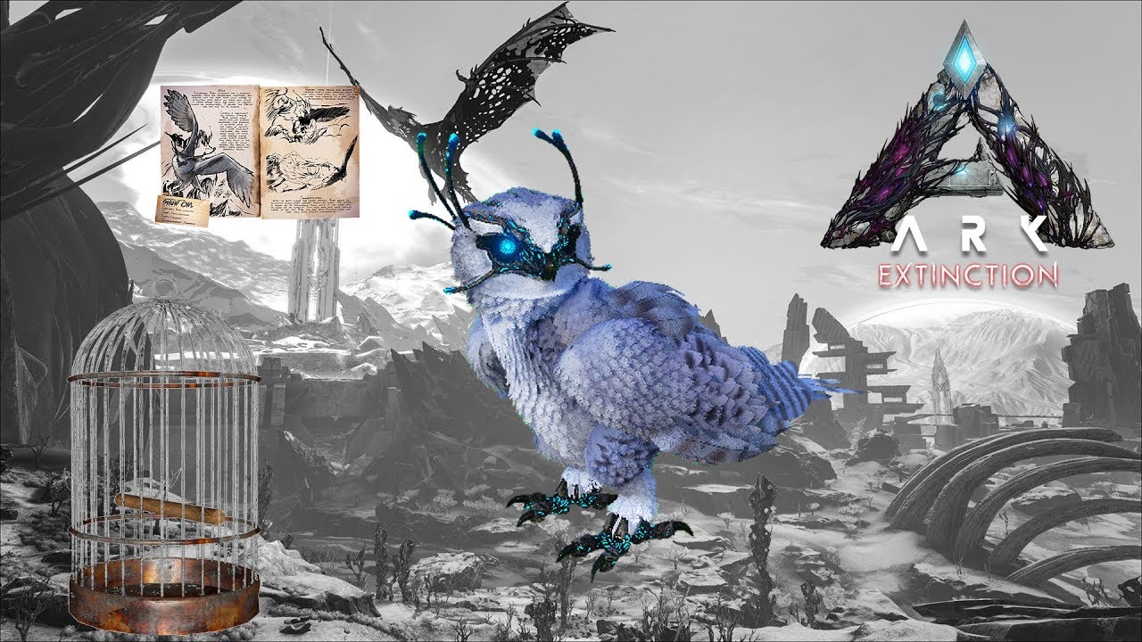 ARK Snow Owl Taming Pen