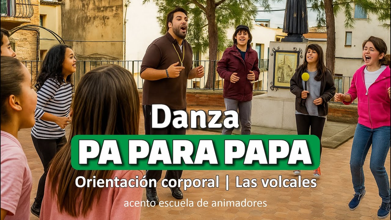 Danza 𝗣𝗔 𝗣𝗔𝗥𝗔 𝗣𝗔 𝗣𝗔, 𝟭 𝟮 𝟯 𝟰. Canción de Campamento | Recreativa | Dinámica Animación de Grupo
