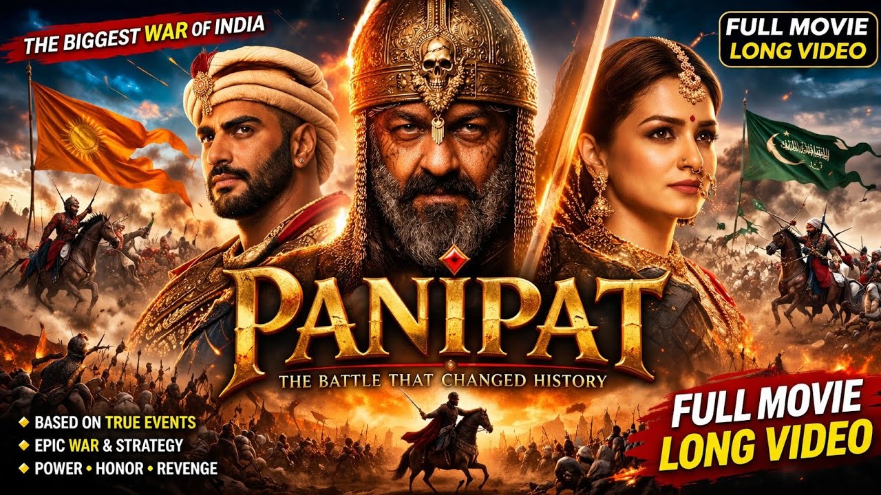 Panipat Full Movie | Sanjay dutt full movie | Historical Battle | Full HD Movie 2026
