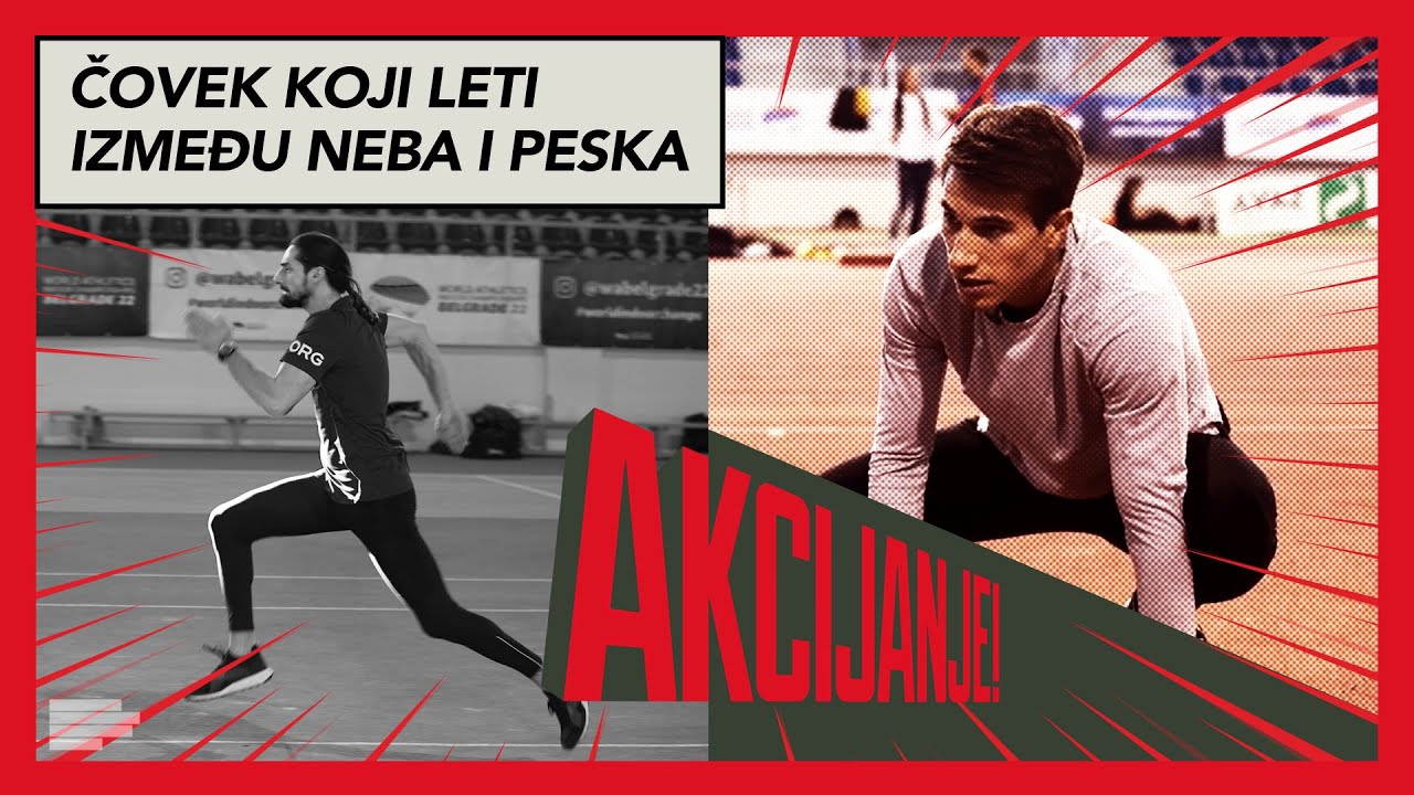 STRAHINJA JOVANČEVIĆ: Sprint i SKOK U DALJ sa najboljim srpskim atletičarem | Akcijanje | S01EP24