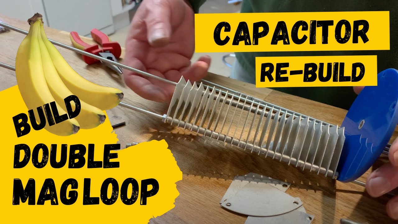 HAM RADIO: Double Copper Loop Capacitor Re-Build
