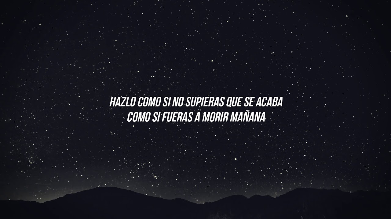 Leiva - Como Si Fueras a Morir Ma&ntilde;ana (LETRA)