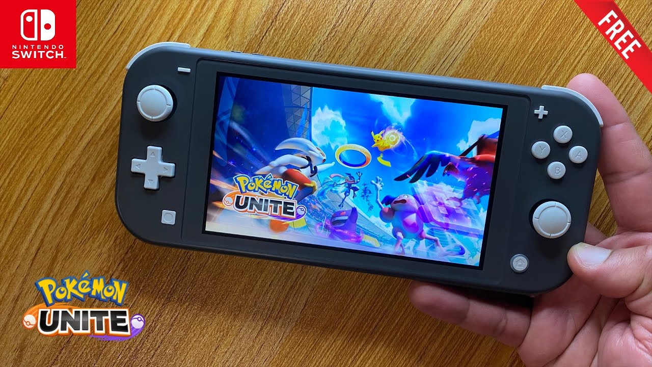 Pok&eacute;mon UNITE Nintendo Switch Lite Gameplay