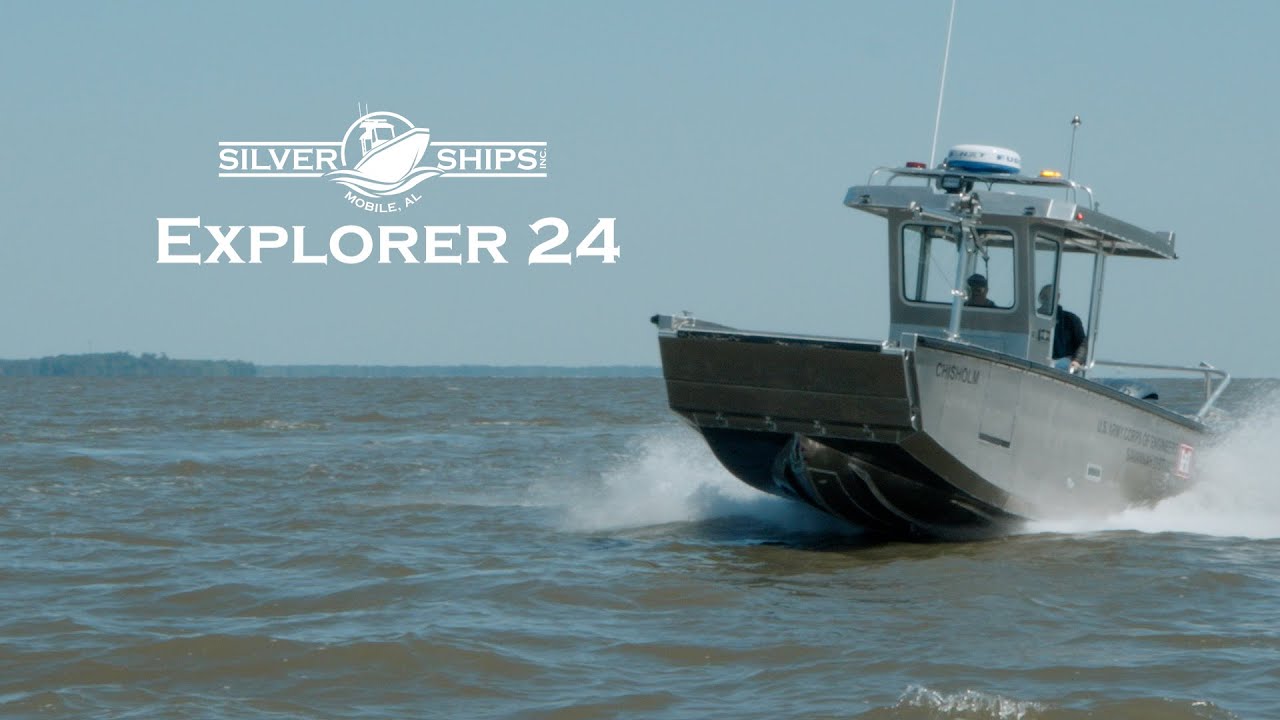 Silver Ships Delivers Explorer 24 Survey Vessel to USACE Savannah District