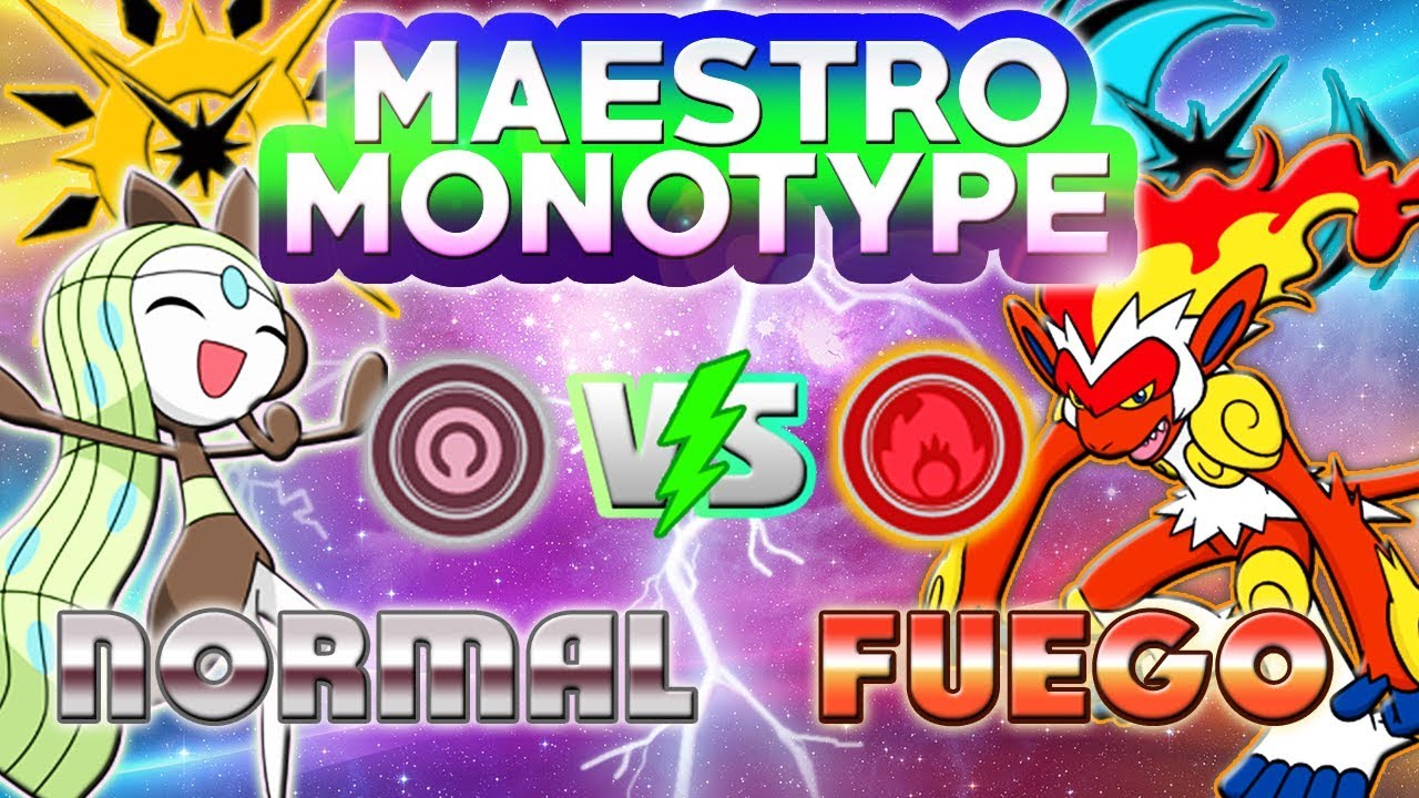 MONOTYPE NORMAL vs MONOTYPE FUEGO! DIGGERSBY QUIERE TRIUNFAR! MAESTRO MONOTYPE POKÉMON USUM