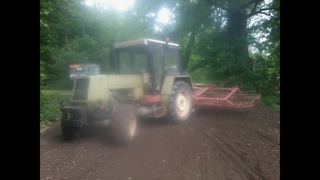 Uprawa pod żyto 2018 . Fortschritt 323A & Becker Hydromat.
