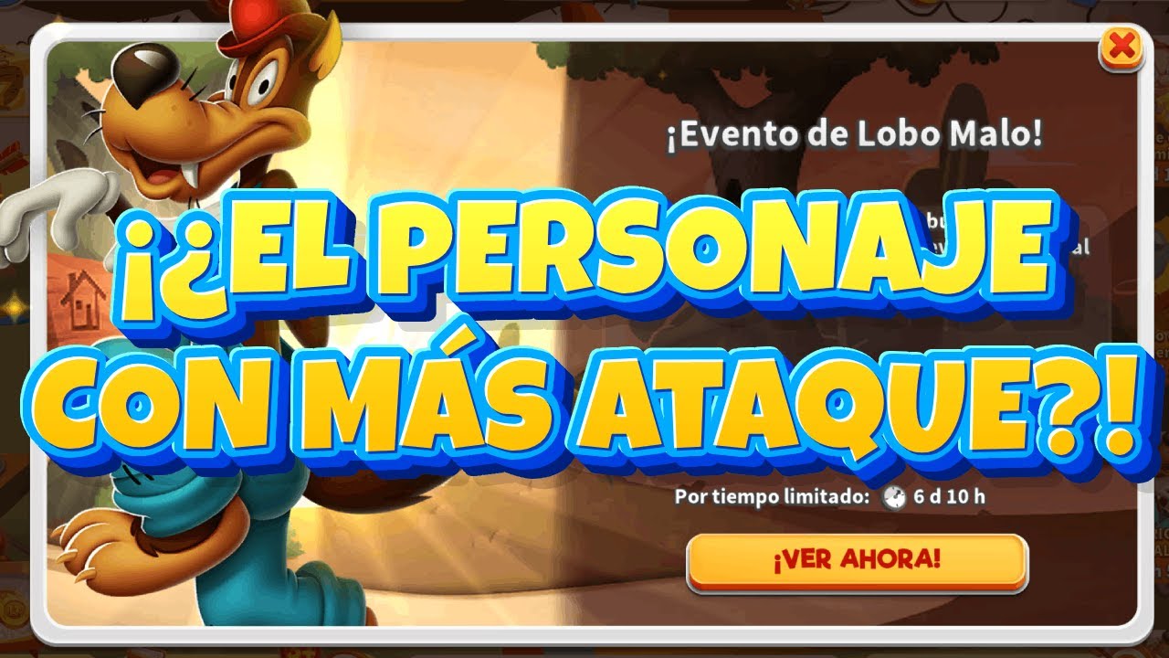 ¿El Personaje Con Más Ataque?! Evento De Lobo Malo - Looney Tunes WOM