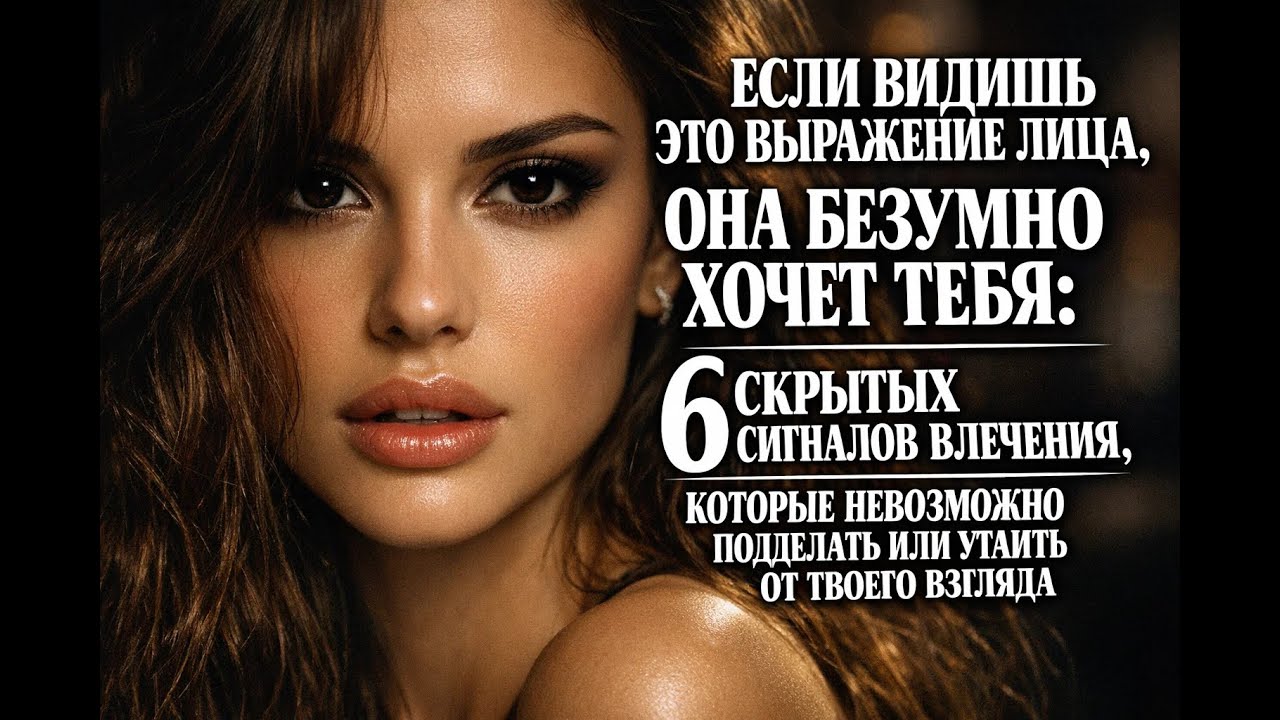 Эти 6 микросигналов на её лице мгновенно выдают сильное влечение, которое она пытается скрыть