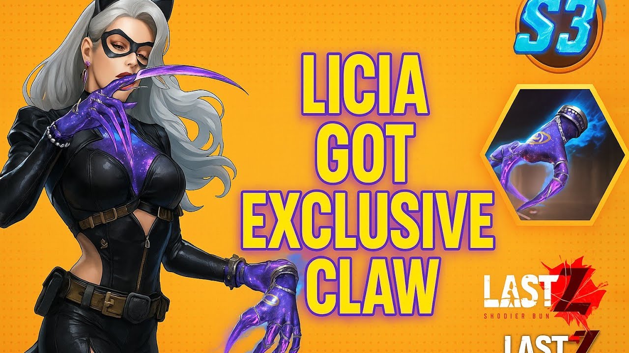 Licia got Exclusive Claw in Last Z: Survival Shooter