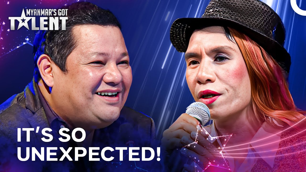 Judges Weren't EXPECTING This! | Myanmar's Got Talent
