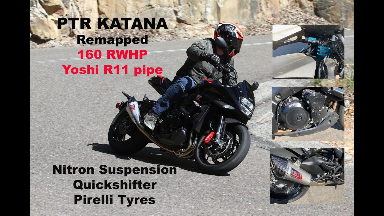 2020 PTR Modified Suzuki GSX-S1000 KATANA, Yoshimura, Woolich, Quickshifter, Pirelli, Jeff Ware