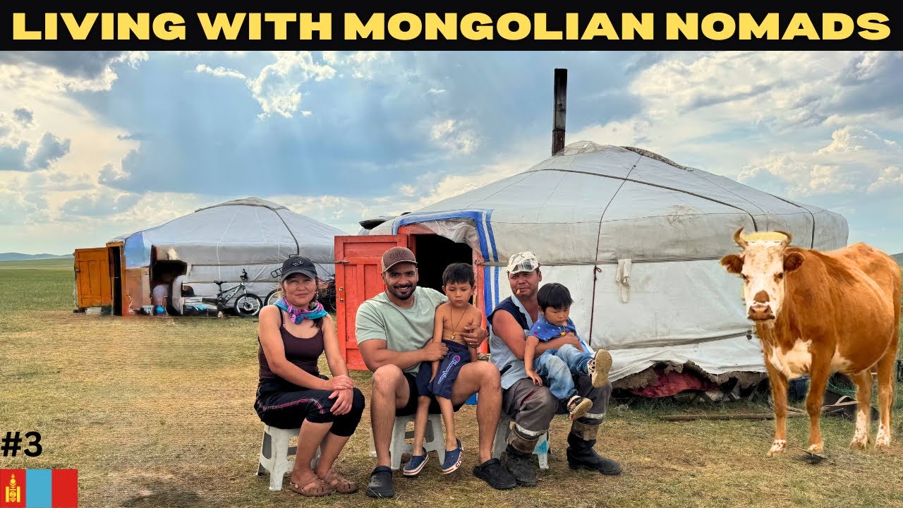 I Stayed With Mongolian Nomads For 3 Days | Mongolia 