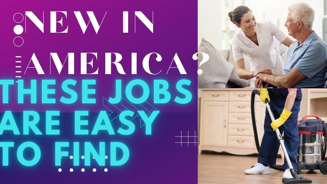 These Jobs Will Help You Settle Quickly in America👆🏻👆🏻