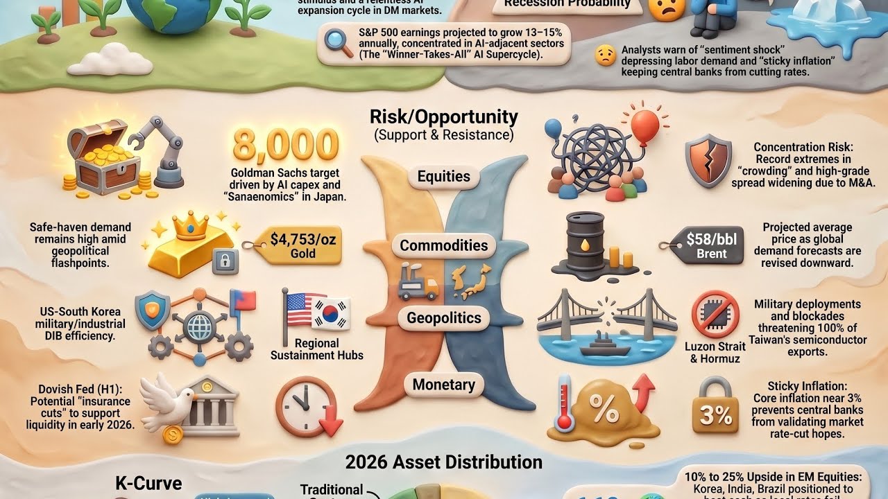 2026 Market Outlook: Navigating the AI Supercycle & Geopolitical Shocks