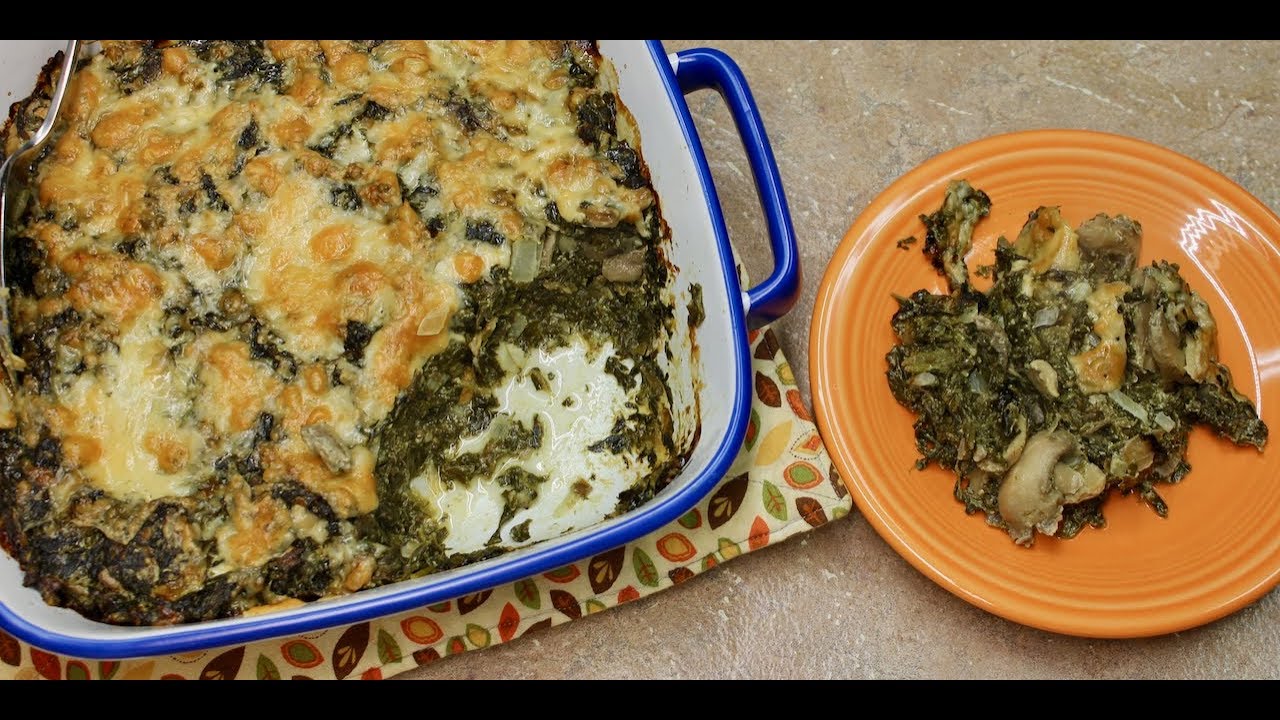 Spinach Casserole with Michael's Home Cooking