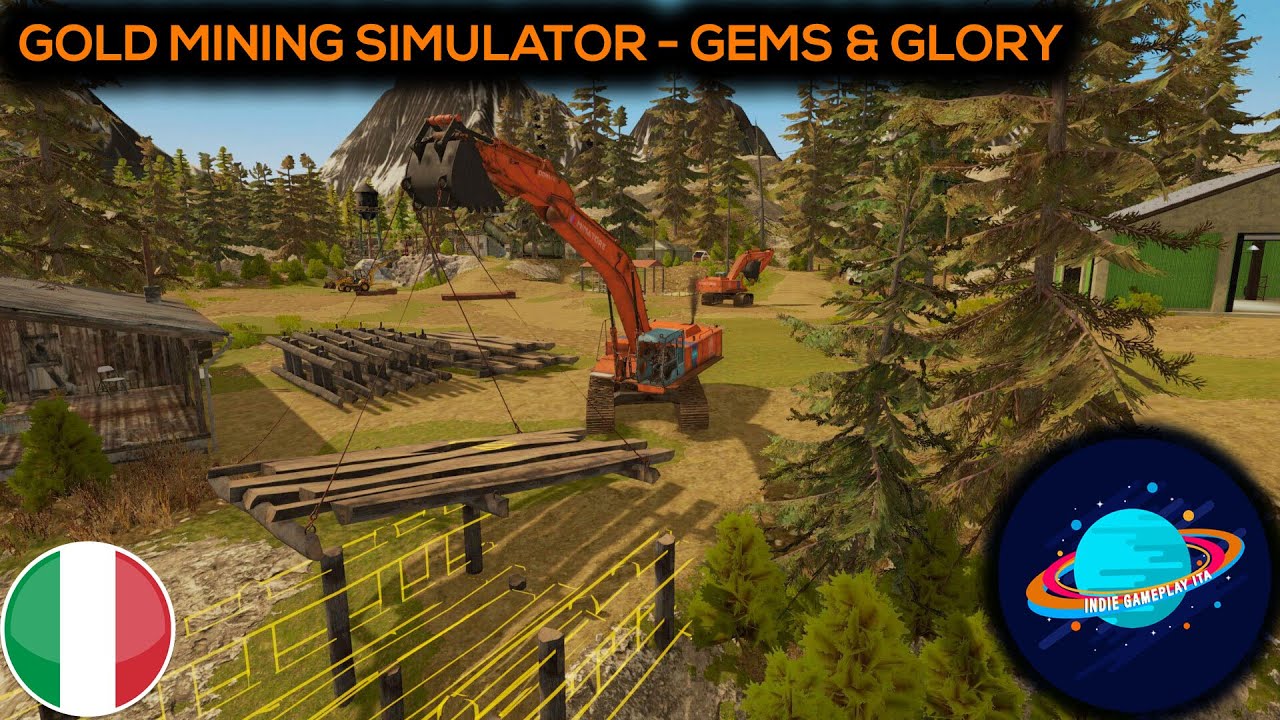 NUOVO DLC!! || Gold Mining Simulator - Gems & Glory || GAMEPLAY ITA