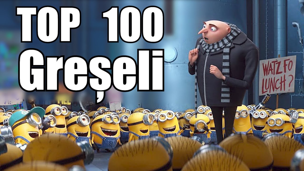 Top 100 CELE MAI STUPIDE greșeli din întreaga saga 