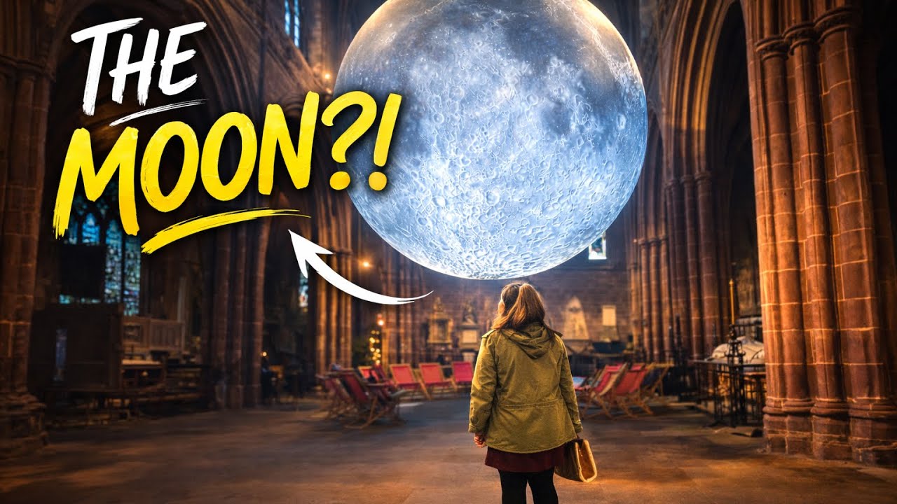 ⭐ The Moon Inside Chester Cathedral 🌙