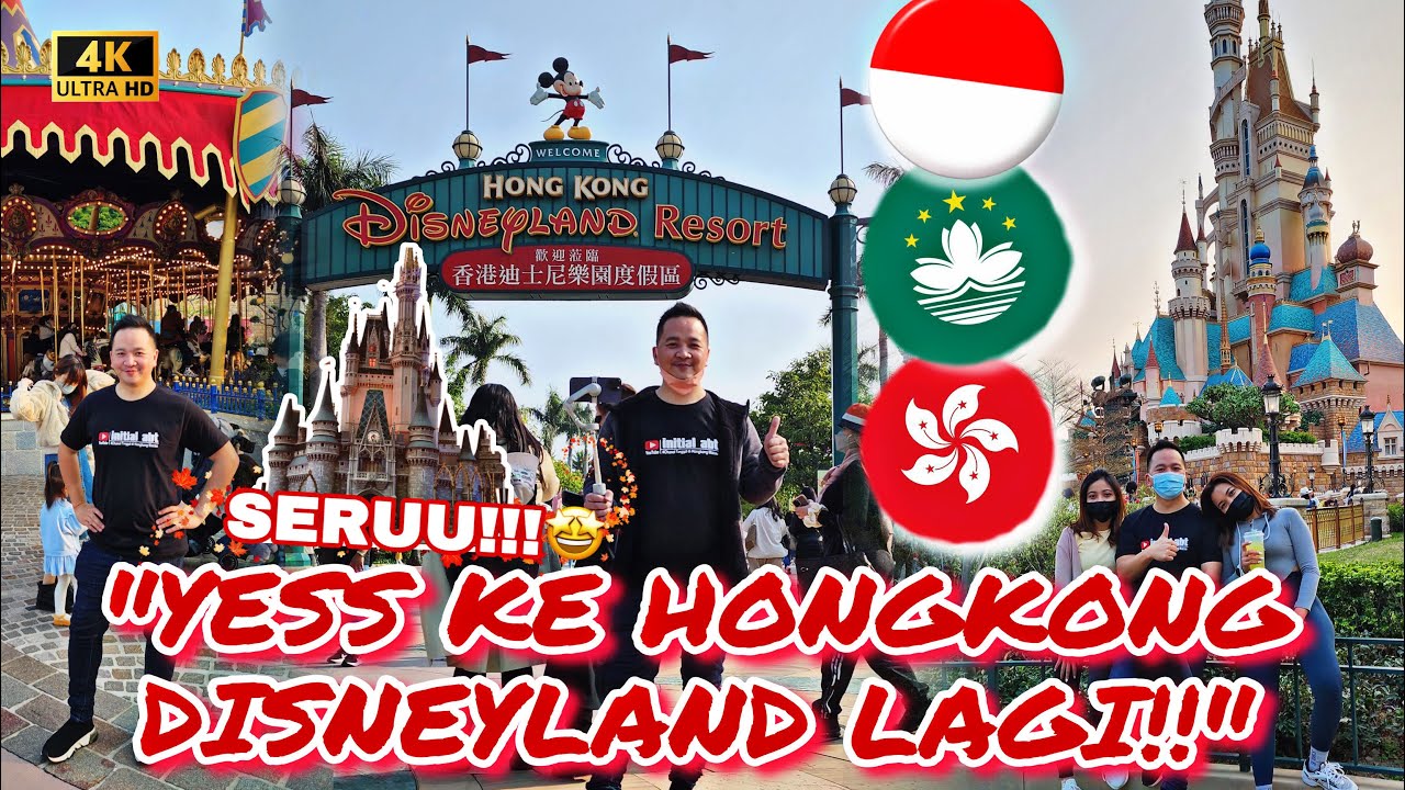 YESSS…KE HONGKONG DISNEYLAND LAGI