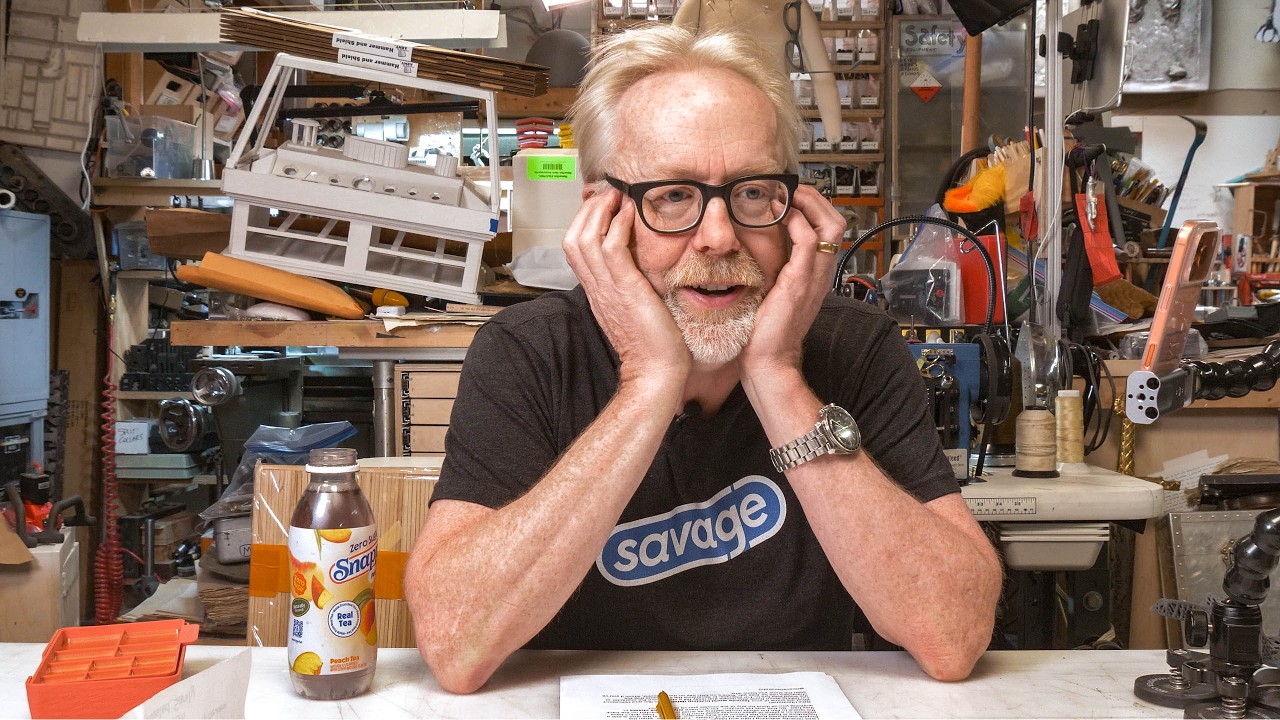 Adam Savage Answers a BUNCH of Questions We Can't Fit in This Title