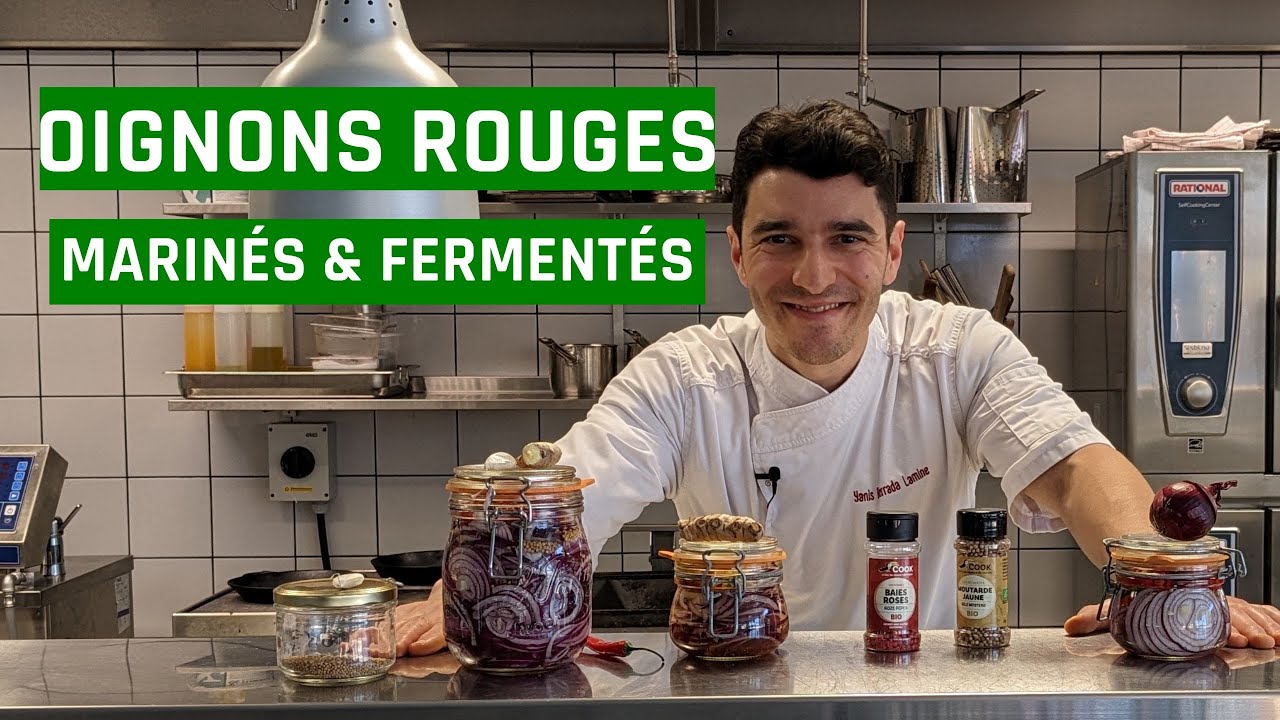 3 recettes d'oignons rouges marinés et fermentés
