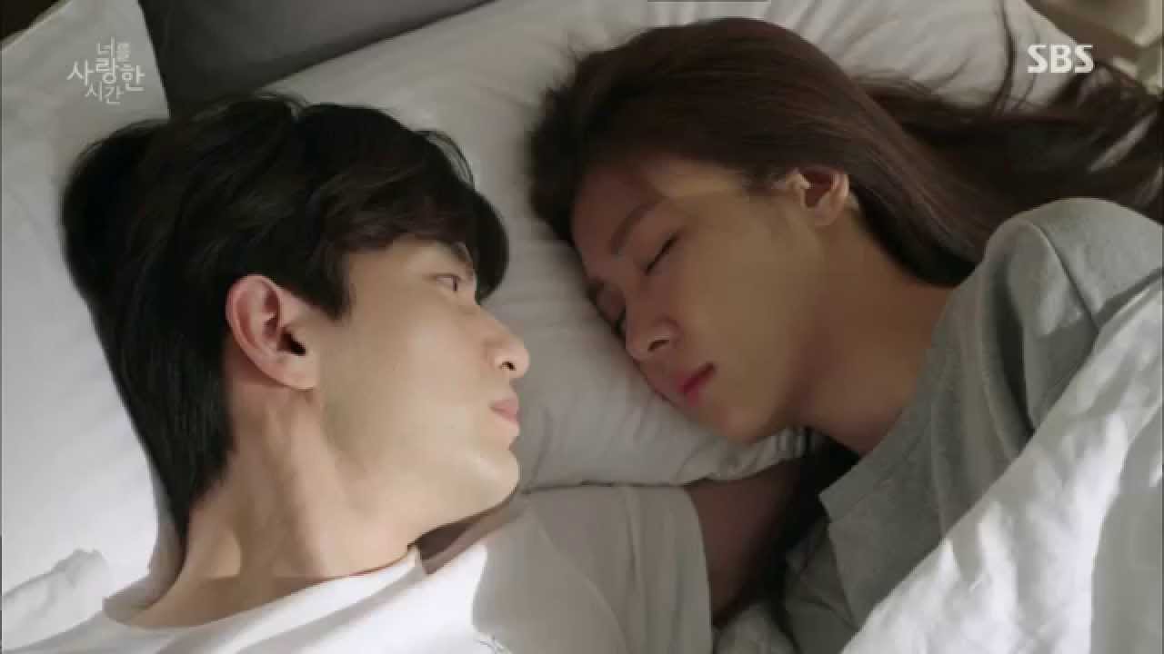 이진욱, 하지원과 '하룻밤'…잠에서 깰까 '쓰담쓰담' @너를사랑한시간 4회 20150705