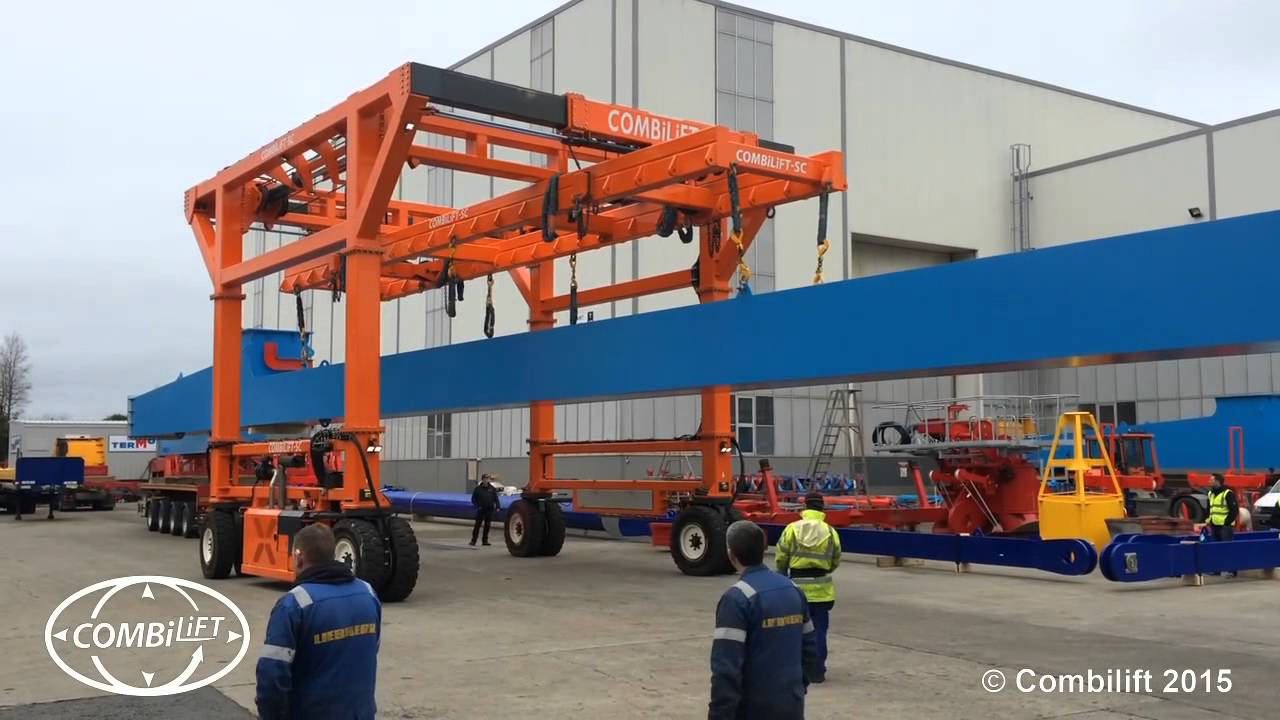 moov solution combilift straddle carrier   55 Meter Beam 1 remote control