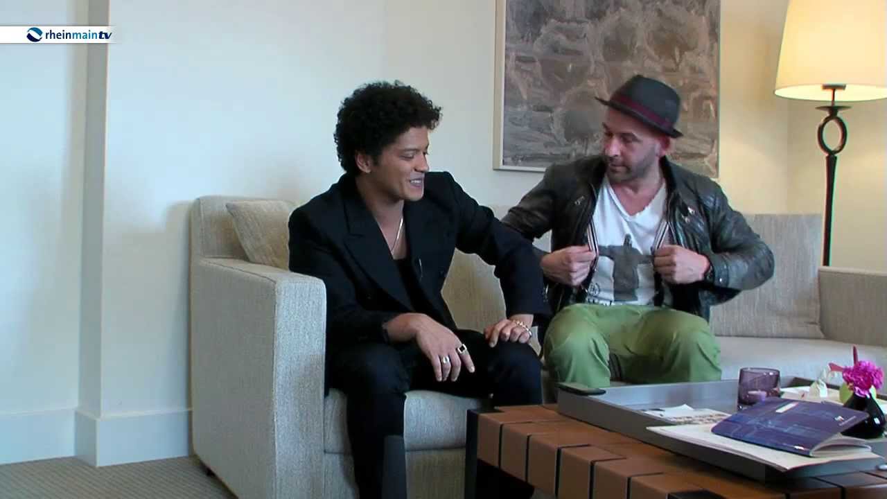 Popstar Bruno Mars exklusiv im Interview