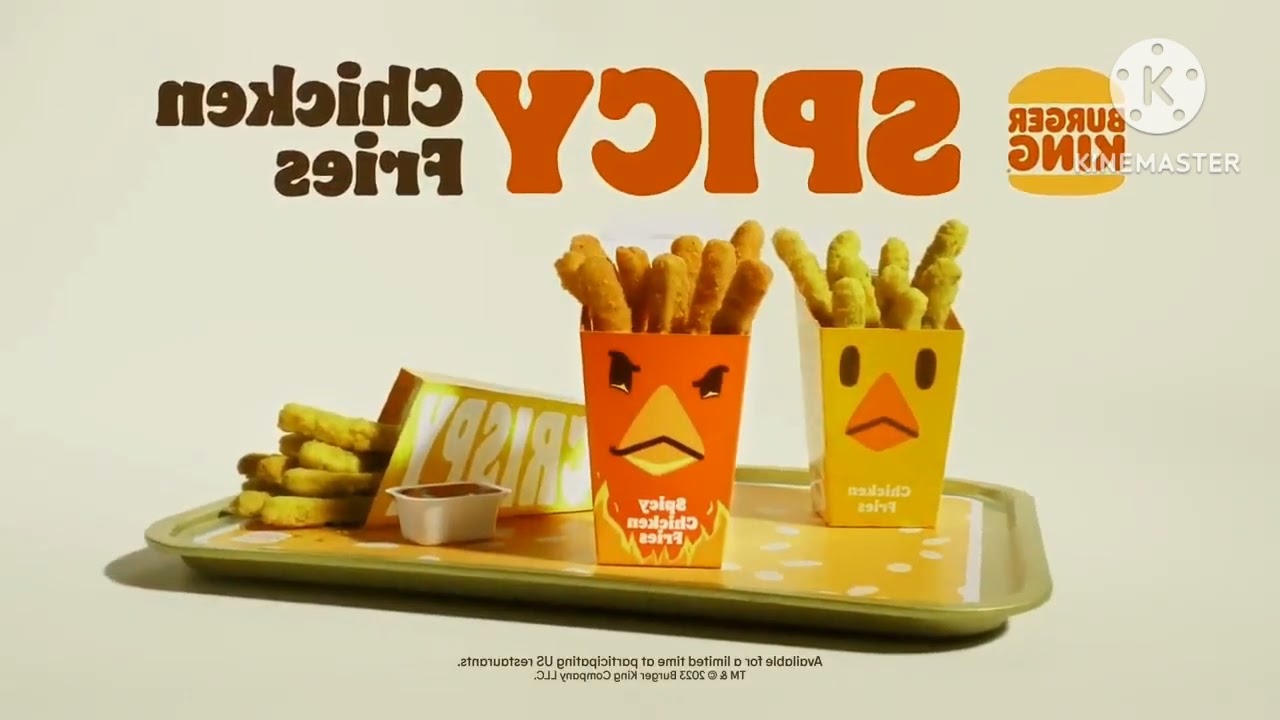 Burger King spicy chicken fries effects