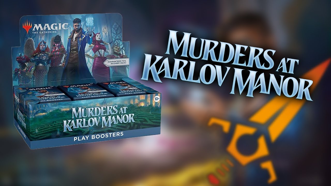 PLAY BOOSTERS are HERE - Murders at Karlov Manor Play Booster Opening