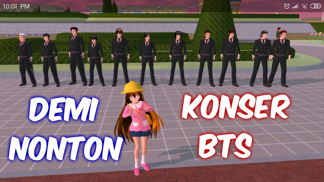 Sakura Drama Gara-gara Nonton Konser BTS | Sakura School Simulator Indonesia | Sakura Drama