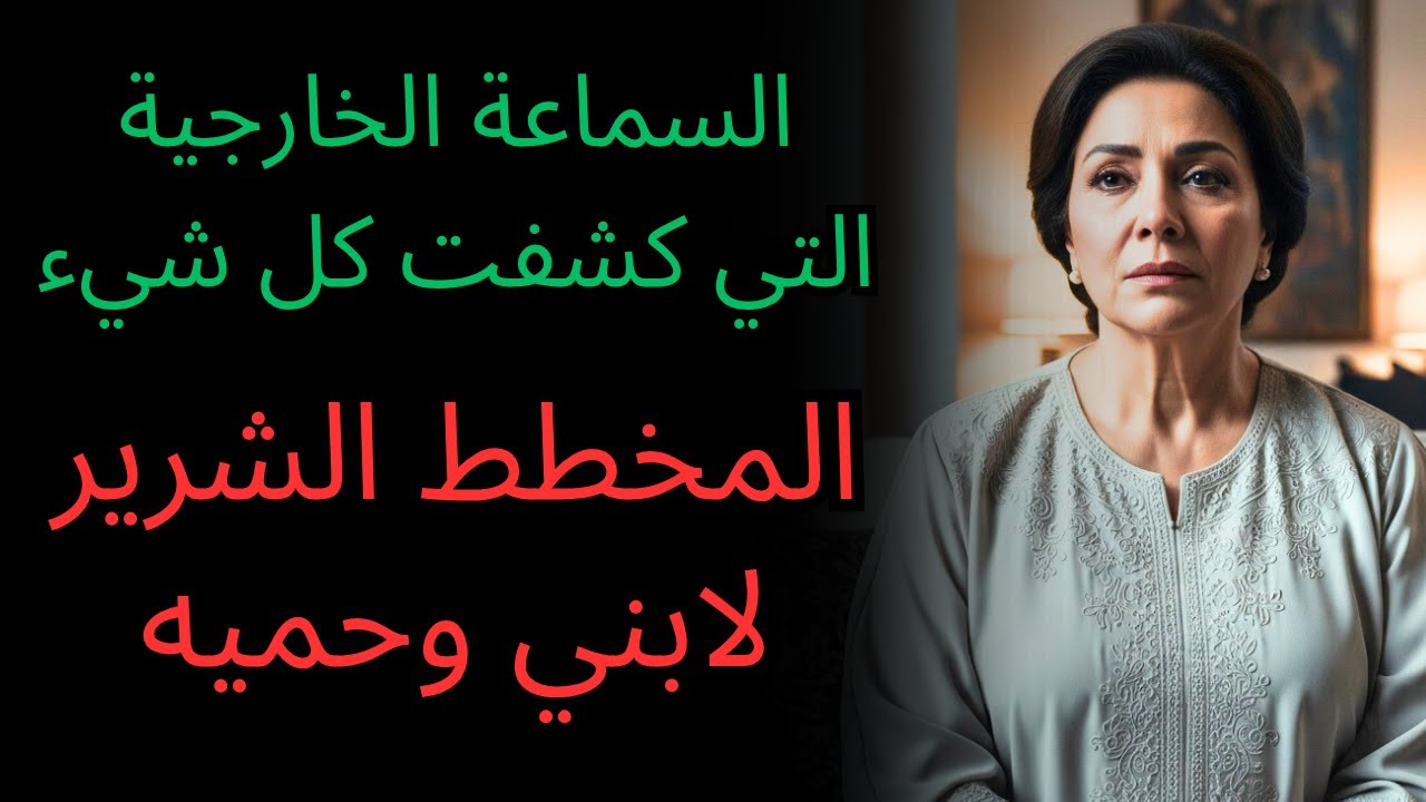 كان مكبّر الصوت مُشغَّلًا ما سمعته من حديث ابني وحميِّه كان أسوأ من أي كابوس.