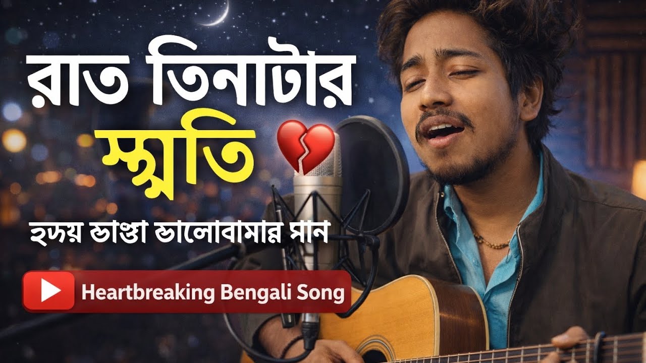 “রাত ৩টায় হঠাৎ ফোন এলো… তারপর যা হলো! 💔 | Emotional Bengali Song”