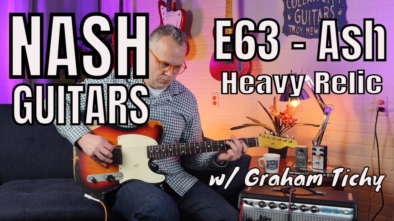 Nash E-63 Esquire Style Guitar w/ Graham Tichy