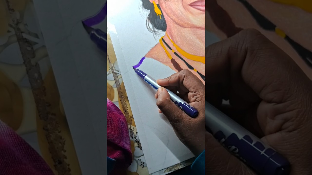 😍 Maa Pari kie haba | Art by Sinu | Drawing 