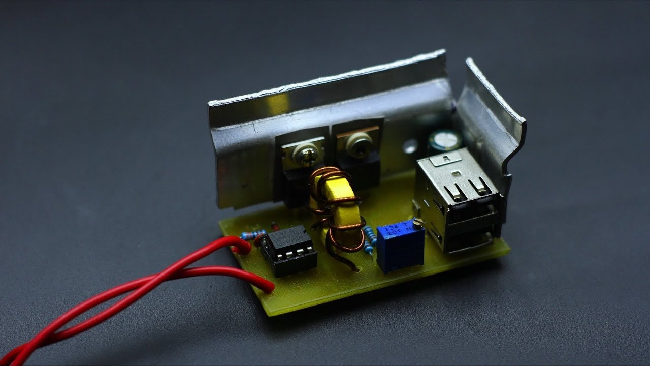Преобразователь 3,7-5V для POWER BANK-a