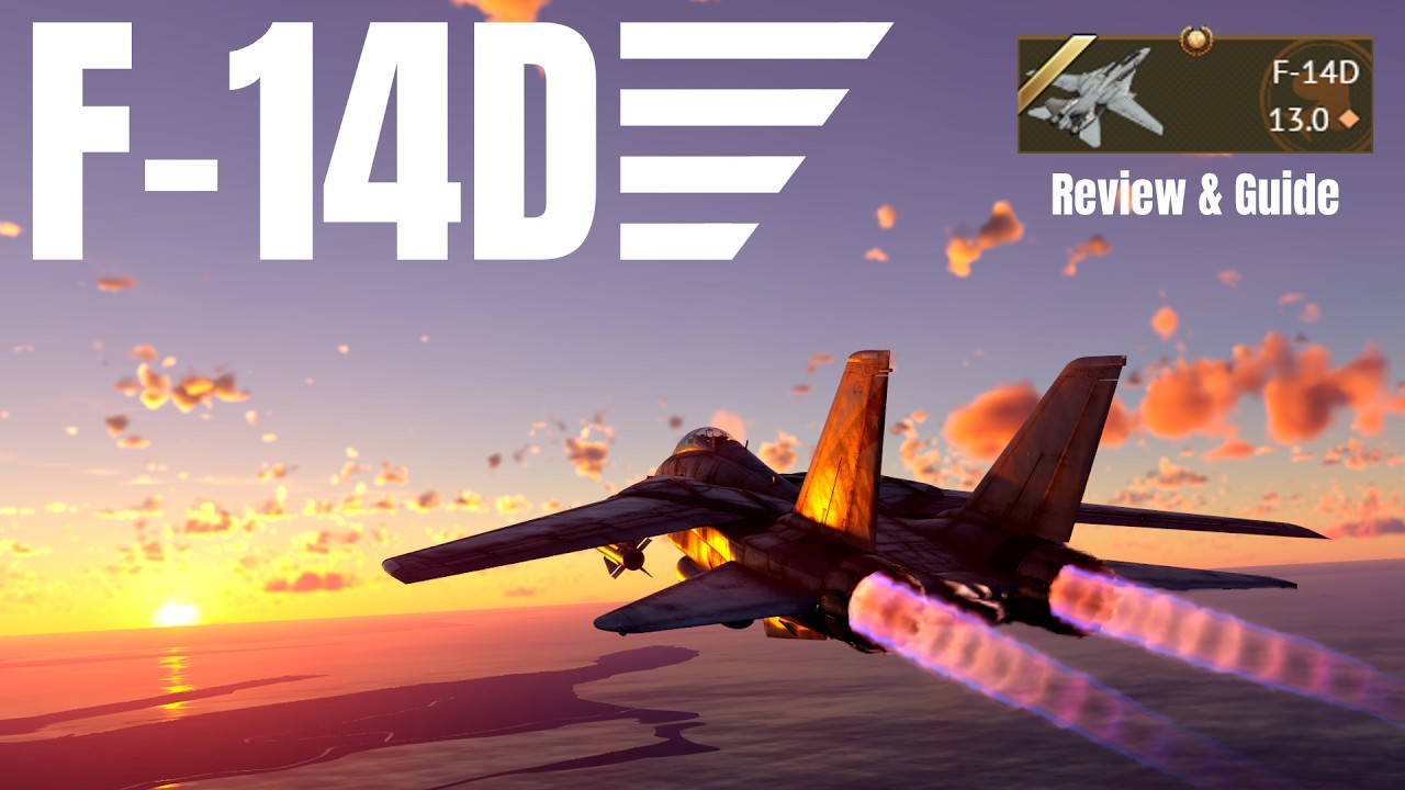 How to F-14D in War Thunder - Air & Ground Realistic Battles Guide #warthunder #f14