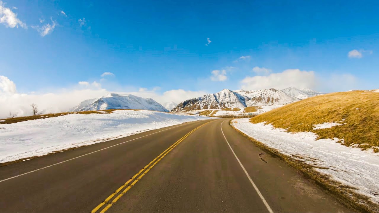 Indoor Workout Scenic Drive | Canadian Winter Highway - Pt 5; Ep 7