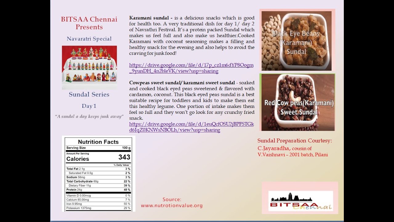 BITSAA CHENNAI Navaratri Special Day1