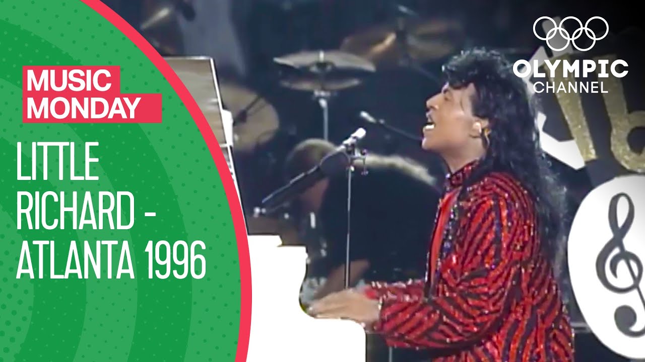 Little Richard's Legendary Performance at Closing Ceremony of Atlanta 1996 | Music Monday