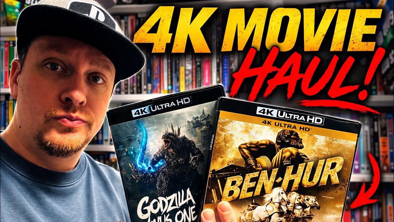 New 4K Haul! 14 New Additions – From Ben-Hur to Godzilla Minus One