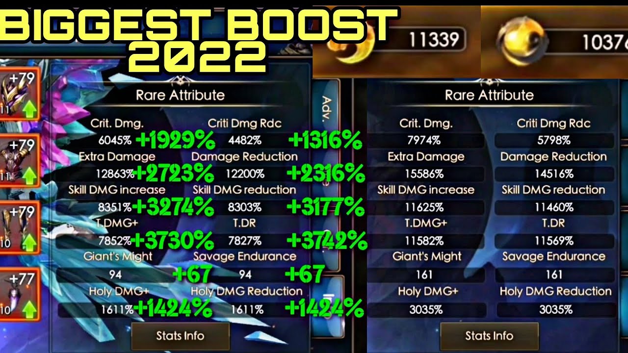 BIGGEST BOOST 2022.
500BILLION BR BOOST.
Legacy Of Discord - Furious Wings
