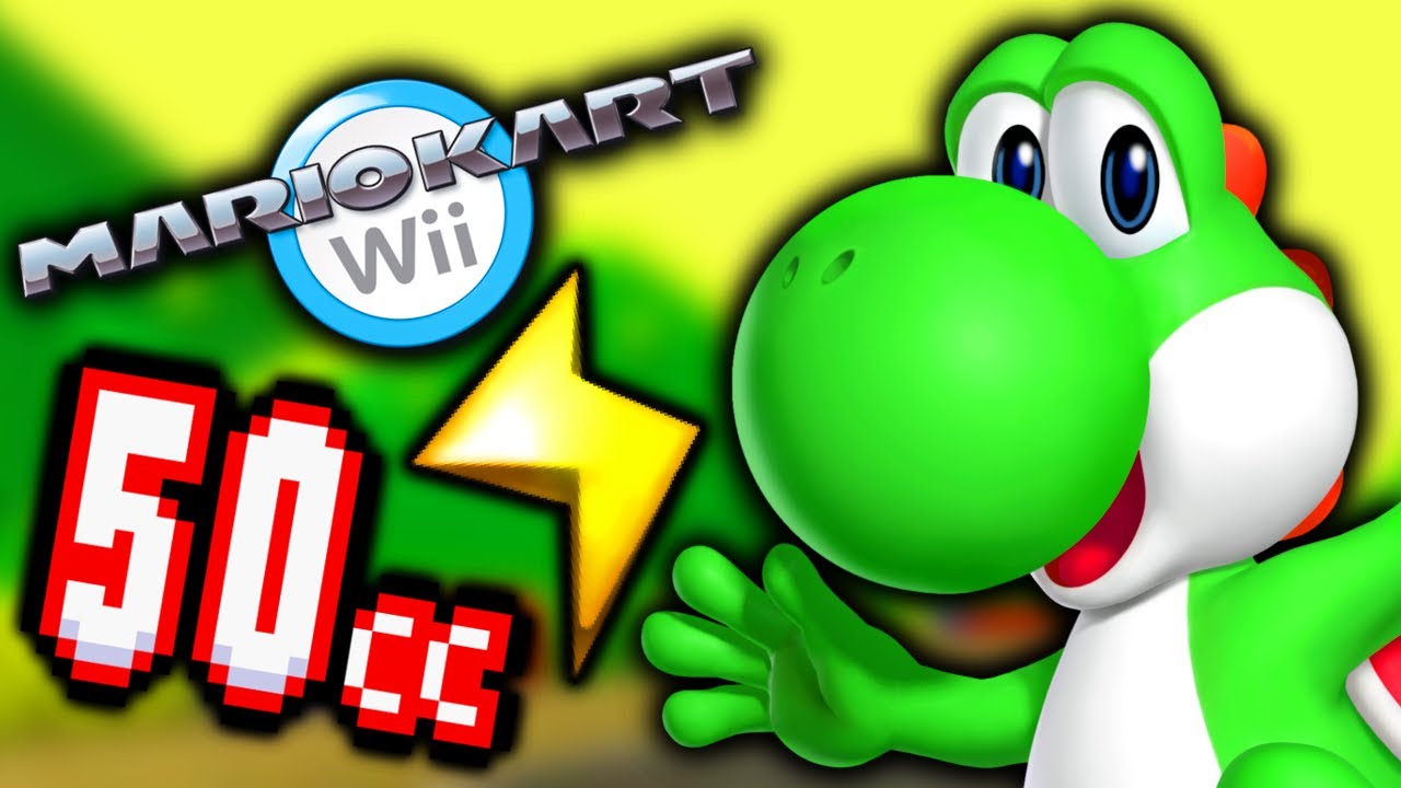 Mario Kart Wii - 100% Walkthrough PART 8 - 50CC LIGHTNING CUP