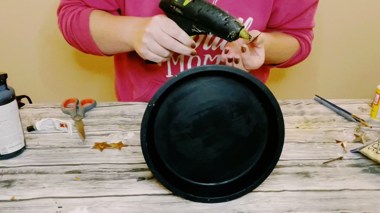 DIY Primitive Riser using a few items from Dollar Tree!