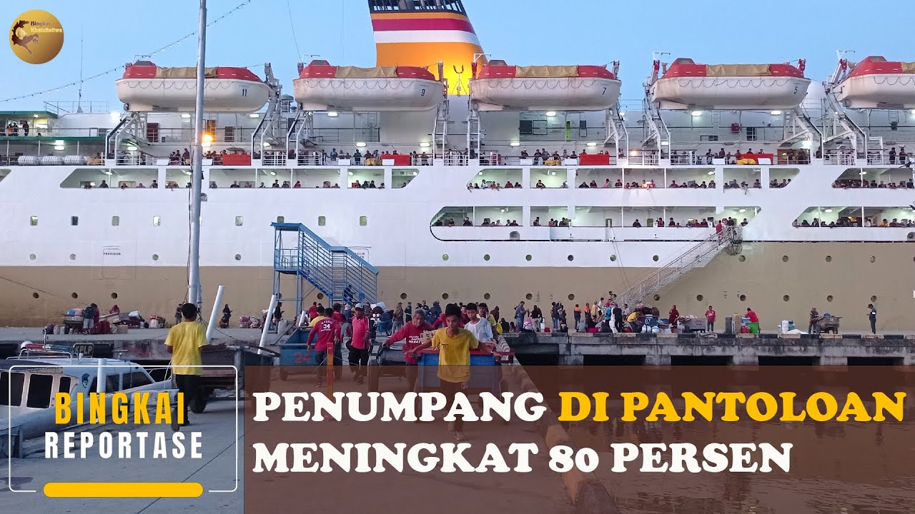 Mudik 2023, Penumpang Kapal Menginap dan Sahur di Pelabuhan Pantoloan Palu