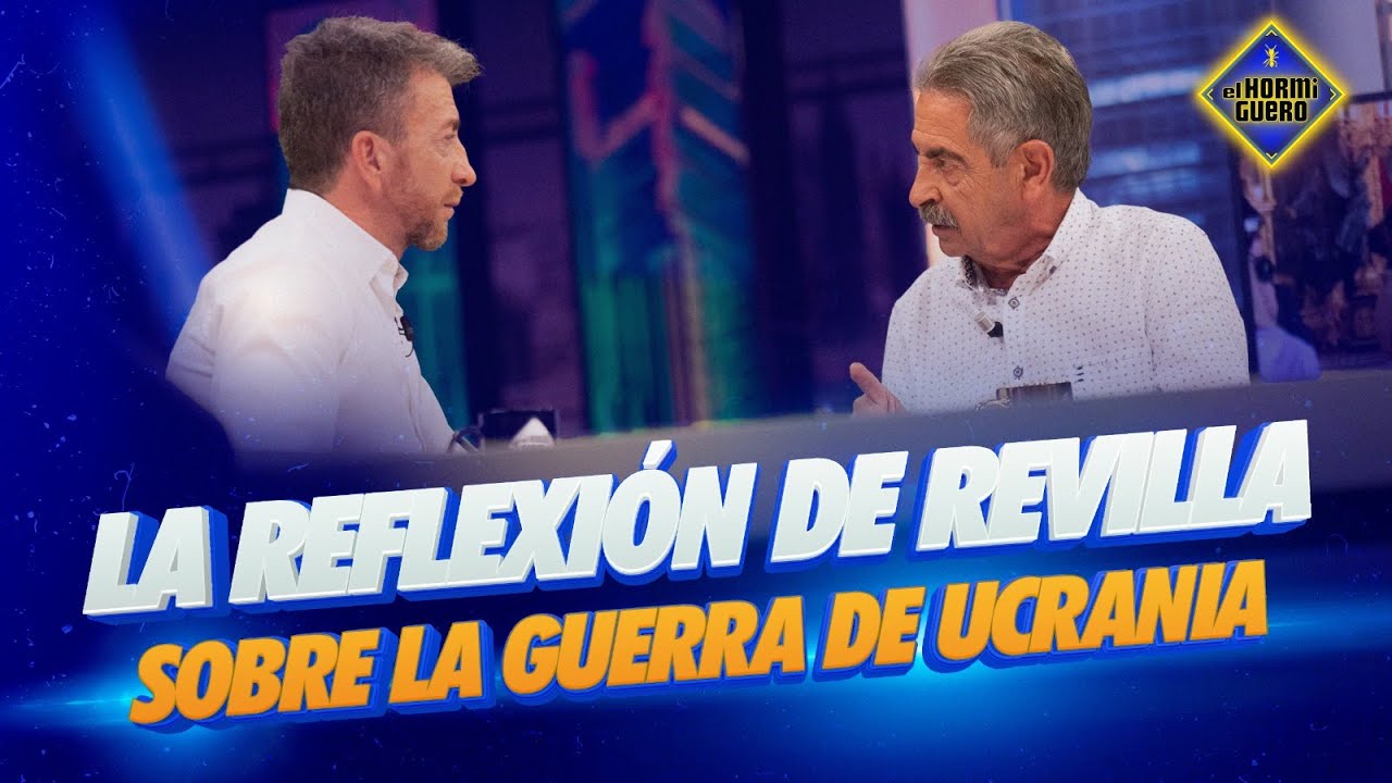 Así ve Miguel Ángel Revilla la guerra en Ucrania - El Hormiguero