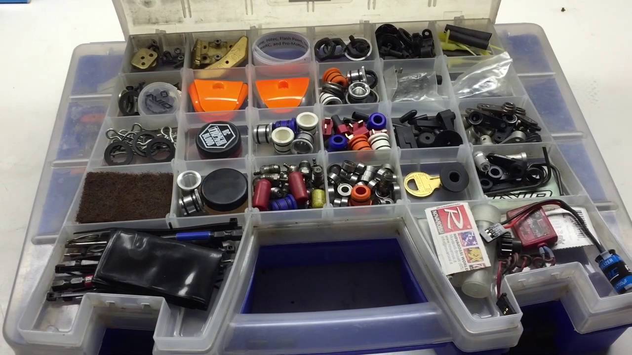 Adam Drake from Mugen Seiki Racing talks about his tool box.