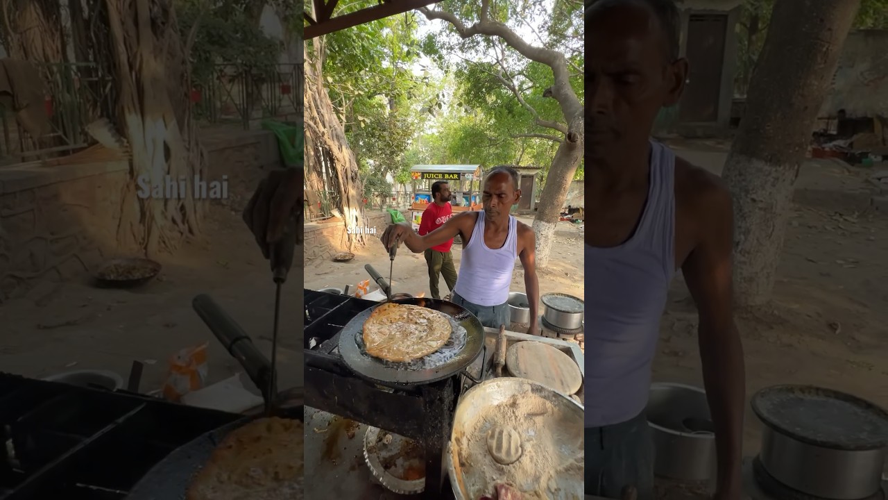 Swimming Pool wale Ghee Parathe #shorts #streetfood
