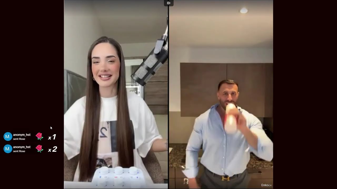 Andjela  Djuricic i Enko -Tik tok Live 16.01.2026