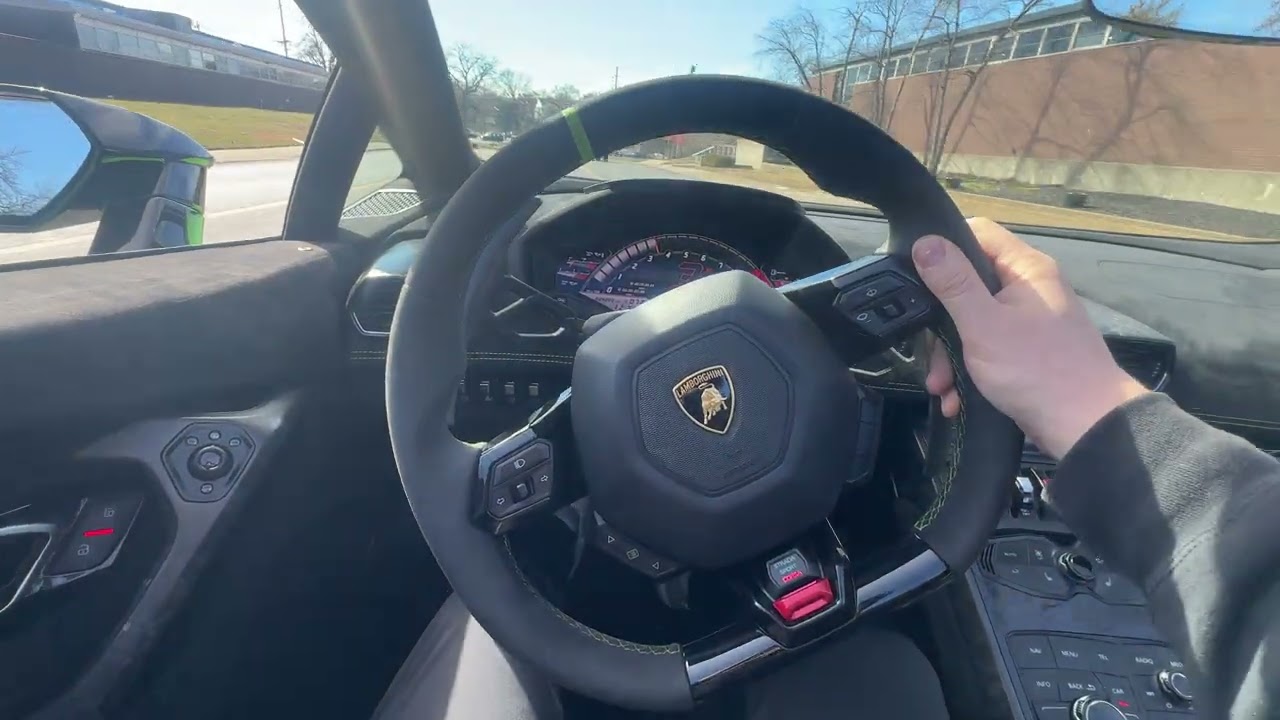 19 Lamborghini Huracan Performante Driving POV and Walkaround